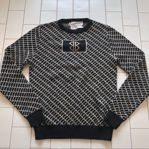Vintage Bill Blass Sport Large logo sweater